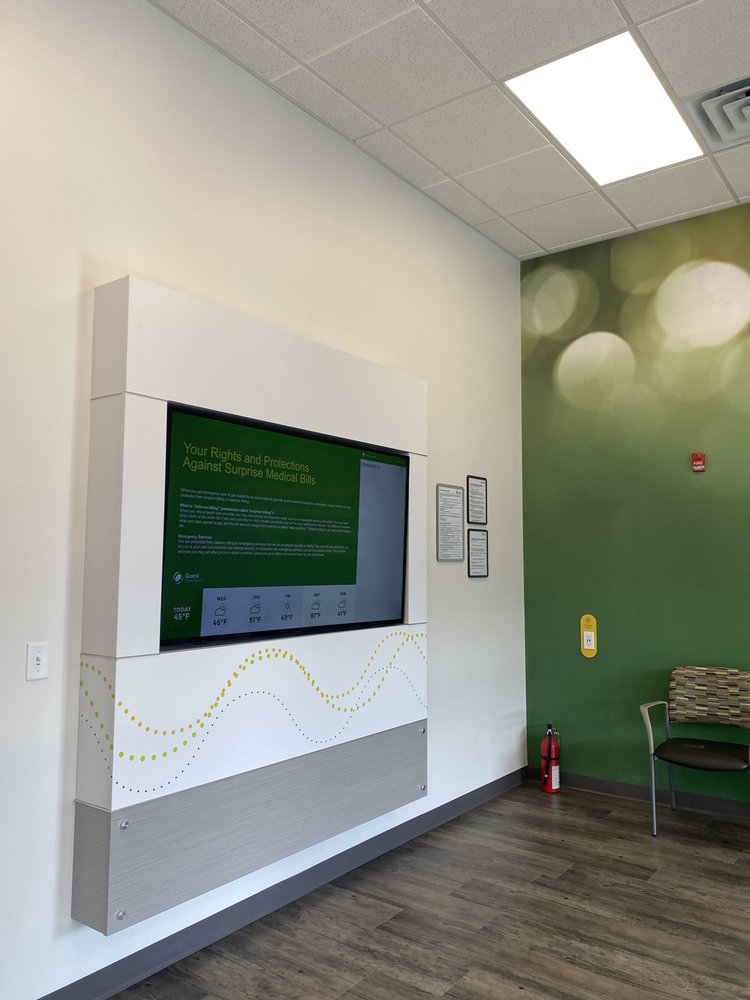QUEST DIAGNOSTICS Updated August 2024 852 Route 3, Clifton, New