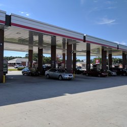 QuikTrip - Outside. Gas station. This QT has 22 pumps.