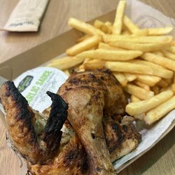 El Jannah Granville - 1/4 chicken and chips with garlic sauce