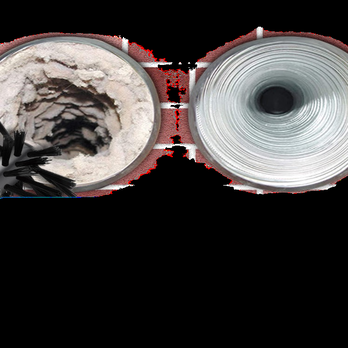 Reliable Dryer Vent Cleaning - Before and after we clean. - Gutter Services Near Me Reliable Dryer Vent Cleaning - Before and after we clean. - Gutter Services Near Me