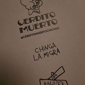 Cerdito Muerto - Cocktail Bars Near Me - Chicago, Illinois Cerdito Muerto - Cocktail Bars Near Me - Chicago, Illinois