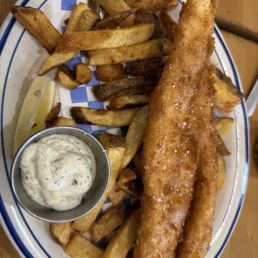 Cod fish and chips! Cod fish and chips!
