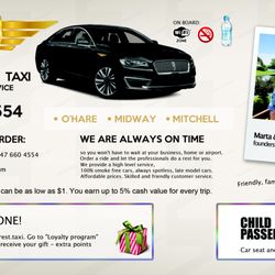 Lake Forest Taxi - our flyer