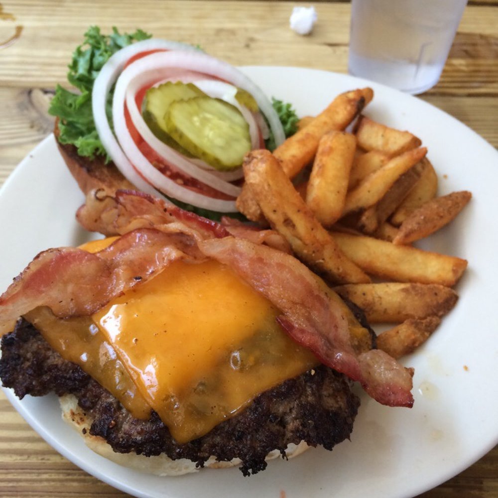 Turtle Shack - Cheddar cheeseburger with bacon, 12oz - Seafood Near Me - Palm Coast, Florida Turtle Shack - Cheddar cheeseburger with bacon, 12oz - Seafood Near Me - Palm Coast, Florida