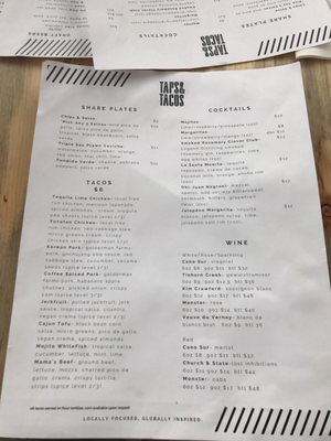 Menu photo 8 Taps & Tacos Port Moody, BC Menu photo 8 Taps & Tacos Port Moody, BC