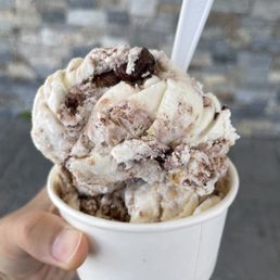 Maine survivor flavor in a small cup (which is really quite large!) Maine survivor flavor in a small cup (which is really quite large!)