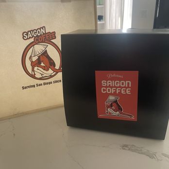 Saigon Coffee - Coffee kit and reusable bag: great gift idea! - Vietnamese Near Me - San Diego, California Saigon Coffee - Coffee kit and reusable bag: great gift idea! - Vietnamese Near Me - San Diego, California