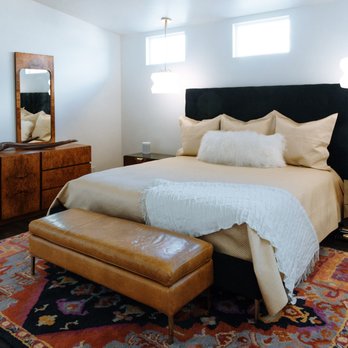 The Vibe Design - Luxe materials with vintage and new furnishings by The Vibe Design Company. - Interior Design Near Me