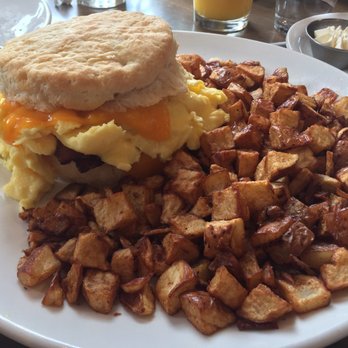 Buttermilk - Biscuit sandwich with bacon. - Coffee & Tea Near Me - Naperville, Illinois