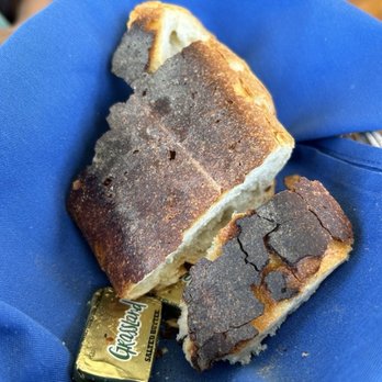 Sailor Jack's - Burnt bread as If one wouldn't notice. - Seafood Near Me - Benicia, California