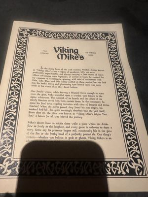 Menu photo 4 Viking Mike's Alpine Yurt Bar Las Vegas, NV Menu photo 4 Viking Mike's Alpine Yurt Bar Las Vegas, NV