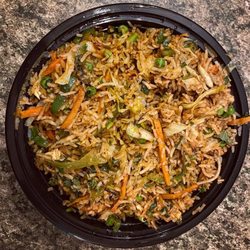 Hyderabad House - Vegetable Desi Fried Rice This stuff is amazing. Loads of flavor and texture.