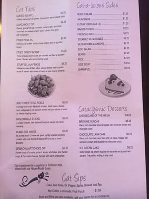 Menu photo 2 The Black Cat El Dorado, AR Menu photo 2 The Black Cat El Dorado, AR