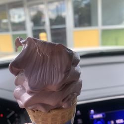 My favorite: Black Raspberry (soft serve)