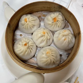 Shanghai Bistro - Steamed soup filled dumplings (crab + pork) - Chinese Near Me - Windsor, Ontario