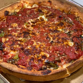 Star Pizza 3 Katy - The Starburst Pizza in Chicago Deep Dish - Pizza Near Me - Katy, Texas