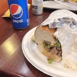 Philly Cheese Steak, pepsi, Plain Lays Chips