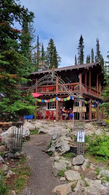 Plain of Six Glaciers Teahouse by null