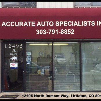 Accurate Auto Specialists - Auto Repair Near Me - Littleton, Colorado Accurate Auto Specialists - Auto Repair Near Me - Littleton, Colorado