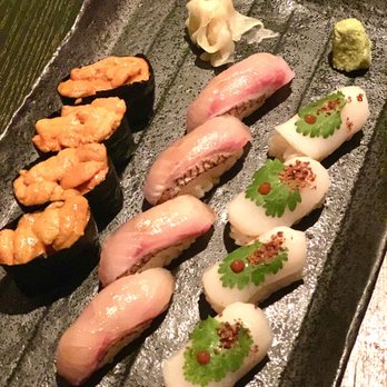 Nobu Washington D.C - Uni, scallop, akamutsu nigiri - Japanese Near Me - Washington Dc, District of Columbia Nobu Washington D.C - Uni, scallop, akamutsu nigiri - Japanese Near Me - Washington Dc, District of Columbia