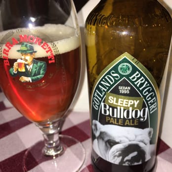 Da Peppe Due - Bulldog beer - Food Near Me - Stockholm, Alberta