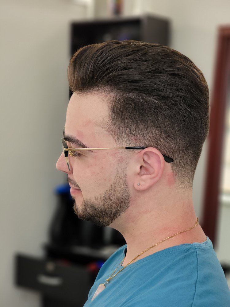 Sneaker Heads Barber Shop Logo