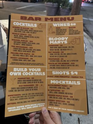 Menu photo 8 Stacked STL CWE St. Louis, MO