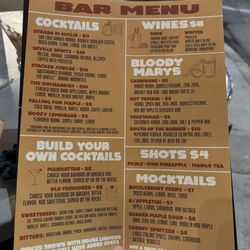 Stacked STL CWE - Bar menu