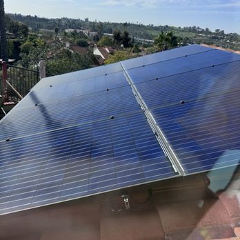 Clean Clear Services SD - Some of the Panels after cleaning - Solar Panel Cleaning Near Me - San Diego, California