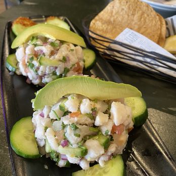 OLA Restobar - Two tostadas and a margarita for $16.99 during happy hour - New American Near Me - Covina, California OLA Restobar - Two tostadas and a margarita for $16.99 during happy hour - New American Near Me - Covina, California