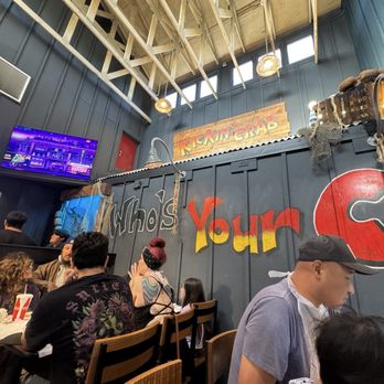 Kickin' Crab - Downtown Fullerton - Tv in back dining area 6.21.26 - Cajun/Creole Near Me - Fullerton, California