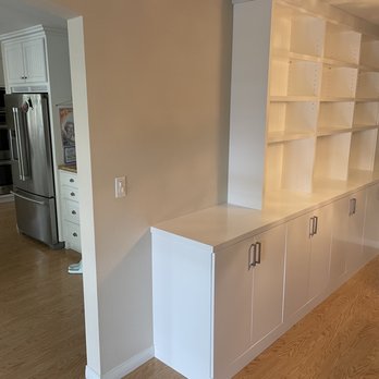 The Mod Barn - Lower cabinet with upper shelving built in. Shelving has ship lap backing. - Furniture Stores Near Me - Los Angeles, California