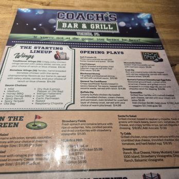Coach’s Bar & Grill - Sports Bars Near Me - Venice, Florida