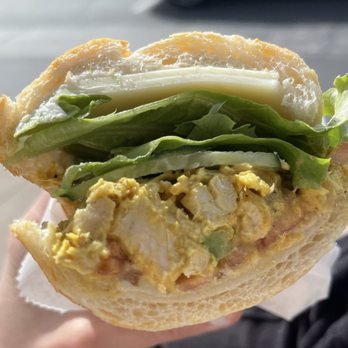 C'est Si Bon Bakery - Curry chicken Baguette sandwich - Bakeries Near Me - Newport Beach, California