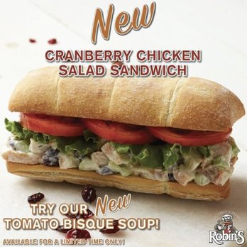 Robin's - cranberry chicken salad sandwich - Coffee & Tea Near Me - Middleton, Nova Scotia Robin's - cranberry chicken salad sandwich - Coffee & Tea Near Me - Middleton, Nova Scotia