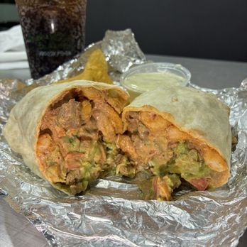 Bubbakoo's Burritos - California STEAKHOUSE BURRITO  hibachi steak, curly fries, guacamole, pico, cheese, chipotle crema  16.99 - New Mexican Cuisine Near Me - Lake Mary, Florida