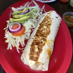 La Taqueria Mexican Grill - Carne asada burrito