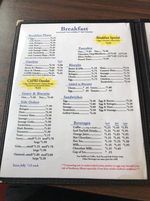 Menu photo 2 Capri Restaurant Cartersville, GA