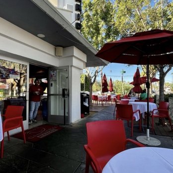 Chicken Ranch - Patio seating. - Chicken Shop Near Me - Palm Springs, California Chicken Ranch - Patio seating. - Chicken Shop Near Me - Palm Springs, California