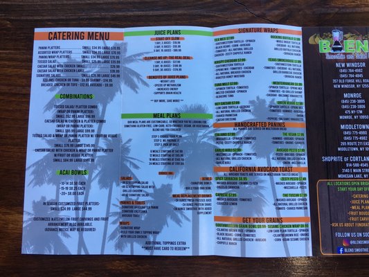 Menu photo 2 Blend Smoothie Bar New Windsor, NY