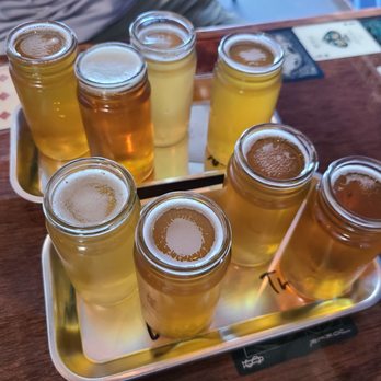 Juniper & Morgan Brewing - Beer flight - Breweries Near Me - Placentia, California Juniper & Morgan Brewing - Beer flight - Breweries Near Me - Placentia, California