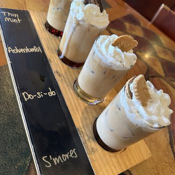 TJ's Burritos - Coffee flight - Coffee & Tea Near Me - East Granby, Connecticut TJ's Burritos - Coffee flight - Coffee & Tea Near Me - East Granby, Connecticut