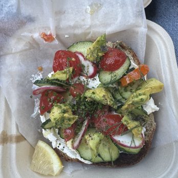 Bakery By The Yard - Veg bagel - Bakeries Near Me - Manhattan Beach, California