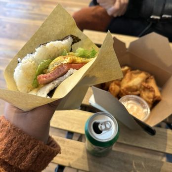 Lobanton - Holy Smokes Rice Sandwich, Thai Basil Dumplings - Asian Fusion Near Me - Providence, Rhode Island