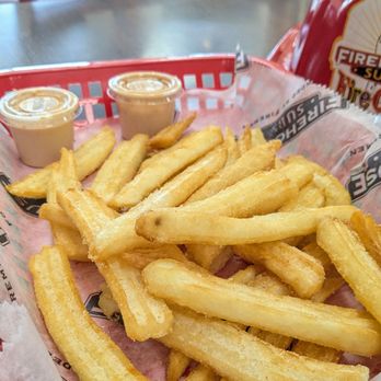 Firehouse Subs Belle Fleur Center - Large order of fries. - Sandwiches Near Me - Bellflower, California