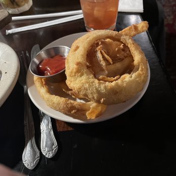 Don Hall's Factory - Side of my onion rings - Steakhouses Near Me - Fort Wayne, Indiana