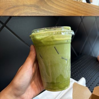 Settlers Coffee and Provisions - Matcha with banana syrup - Coffee & Tea Near Me - Thompson's Station, Tennessee Settlers Coffee and Provisions - Matcha with banana syrup - Coffee & Tea Near Me - Thompson's Station, Tennessee