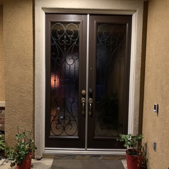 Your Door Our Glass - Front door exterior (After) - Glass & Mirrors Near Me Your Door Our Glass - Front door exterior (After) - Glass & Mirrors Near Me