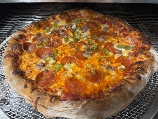 A Pizza Pie by null