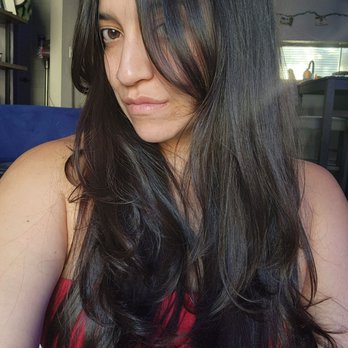 Citrus Salon - Long layers and curtain bangs by Angelina - Hair Salons Near Me - Martinez, California
